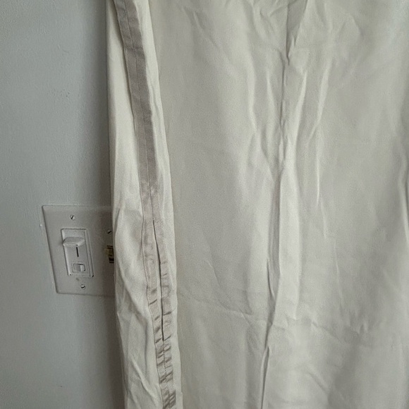 Fabiana Filippi Silk Maxi Dress Ivory Sleeveless XL Classic Time Capsule Italy - Picture 5 of 11